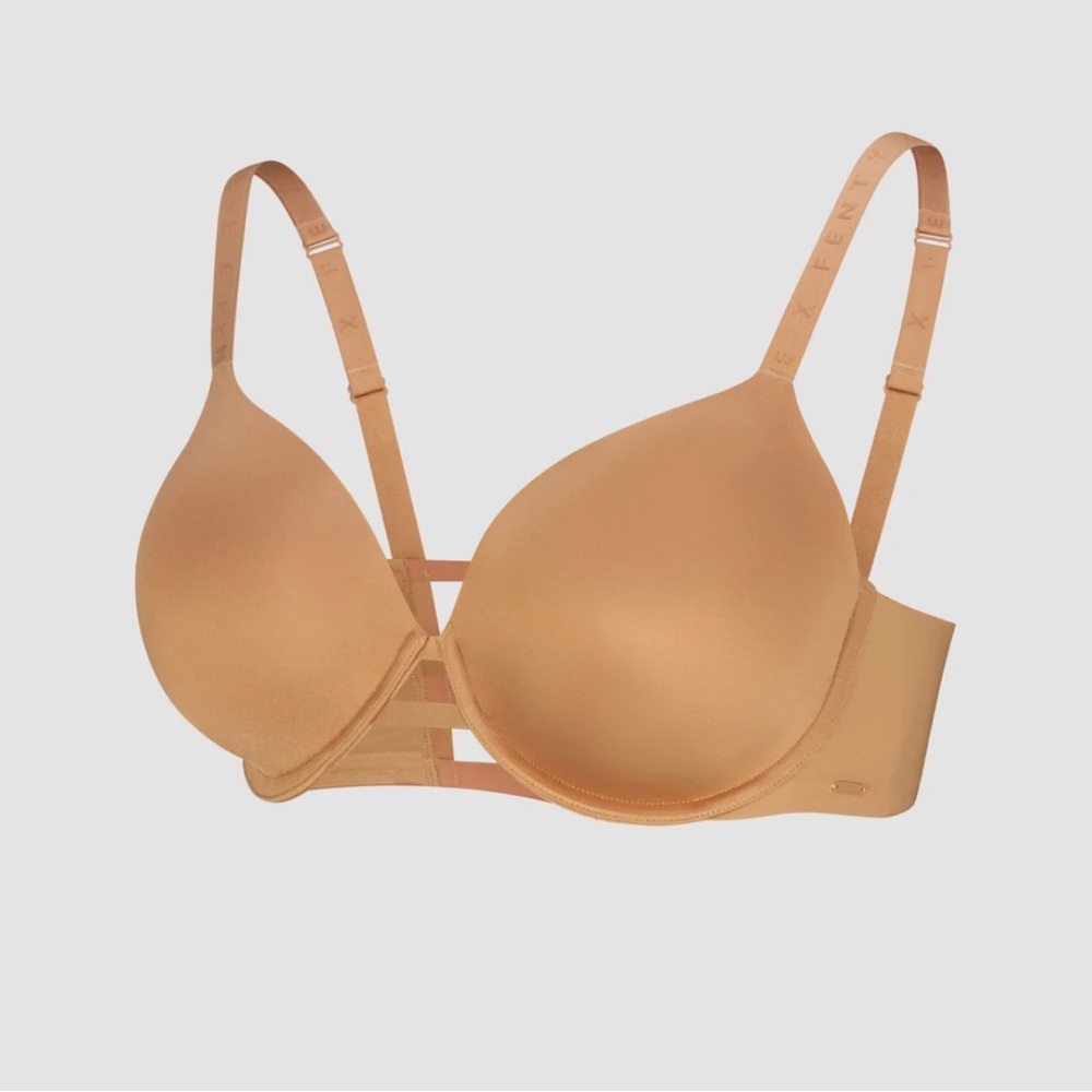 Savage X Fenty Tan T-Shirt Bra with Underwire Support